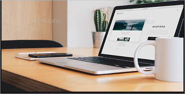 Powerpoint UI Design Mock-Up