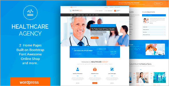 Premium Dental care WordPress Theme