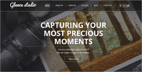 Professional Photo Gallery Bootstrap Templates