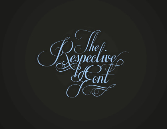 Respective Free Exclusive Font