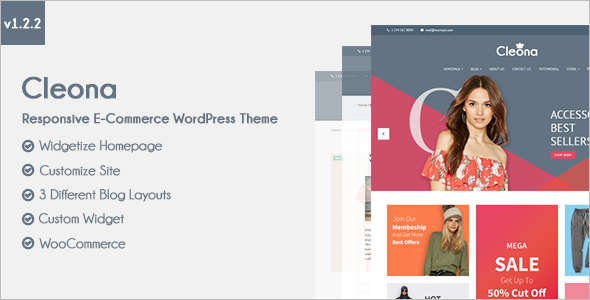 Responsive E-Commerce WordPress Theme