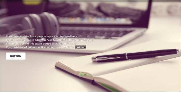 Responsive Goran WordPress Template-Free