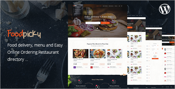 Restaurant Coupon WordPress Templates