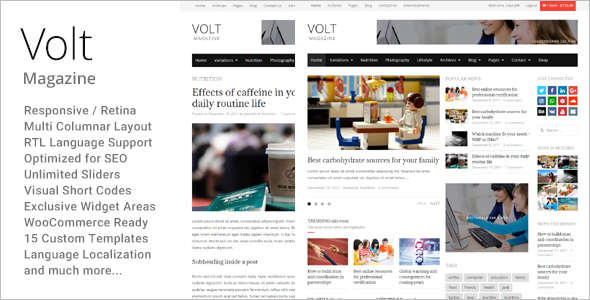 Simple Editorial WordPress Theme