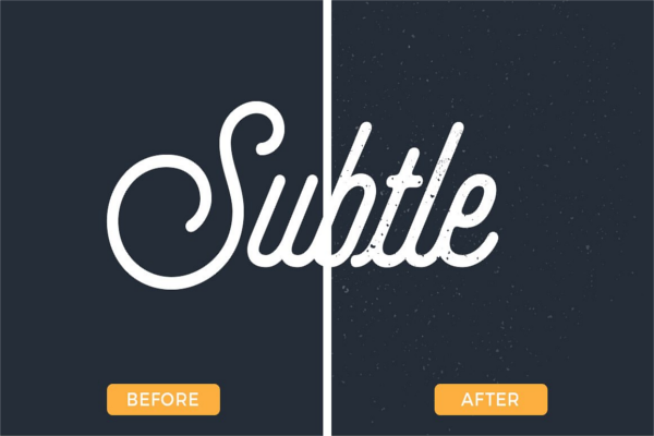 Simple Illustrator Subtle Texture Design