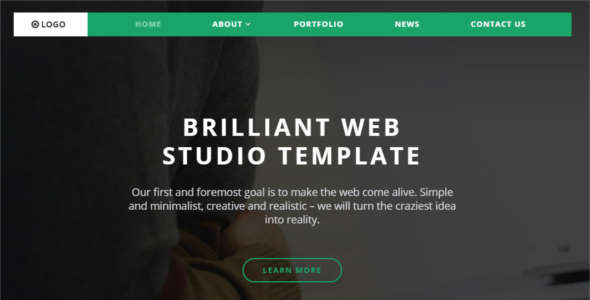 Simple Studio Website Template