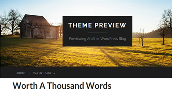 Stunning Free WordPress Template