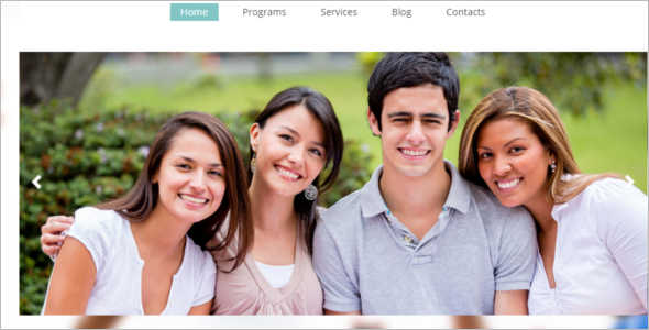 University Education Blog Template