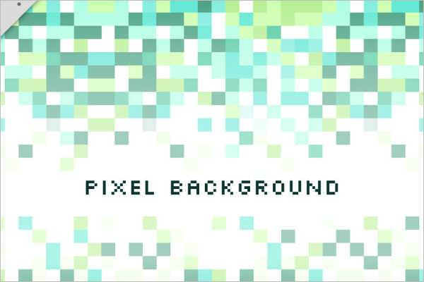 Vector Pixel Art Background