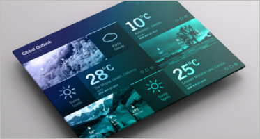 Dashboard UI Kit PSD Templates