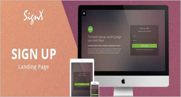 Signup Landing Page Templates