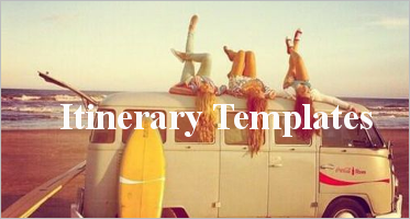 Itinerary Format Templates
