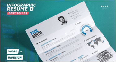 Word Infographic Resume Templates