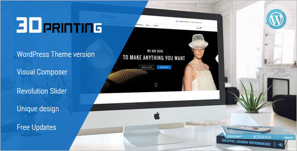3D echnology WordPress Theme