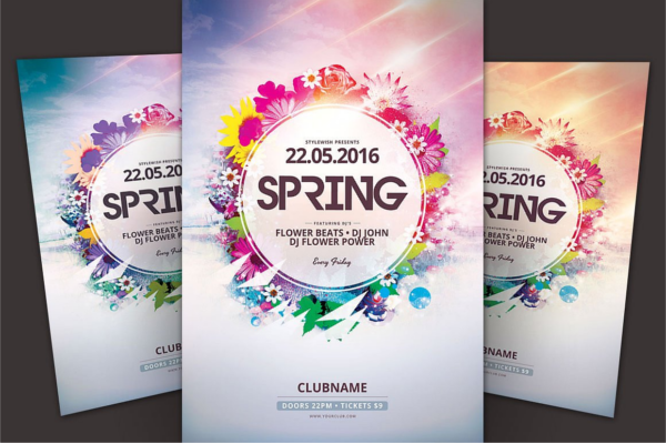 Alternative Spring Flyer Poster