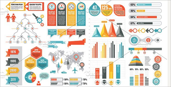 Basic Infographic Elements Template