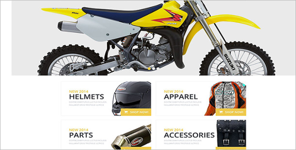Moto online Store OsCommerce Template