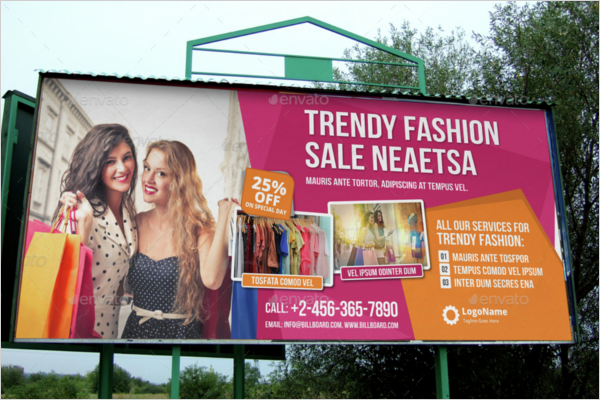 Billboard Roll-up Banner Outlook