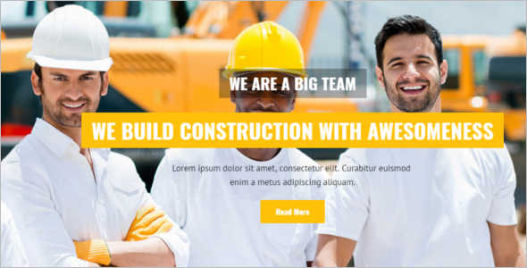 Build Under Construction Template
