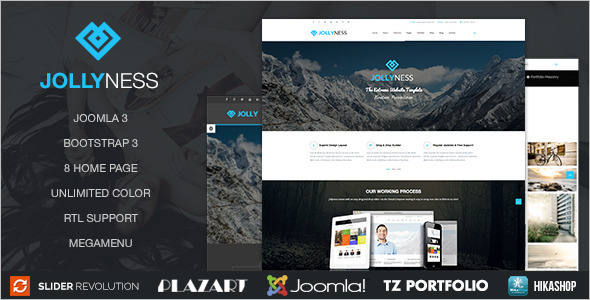 Business Personal Portfolio Joomla Template