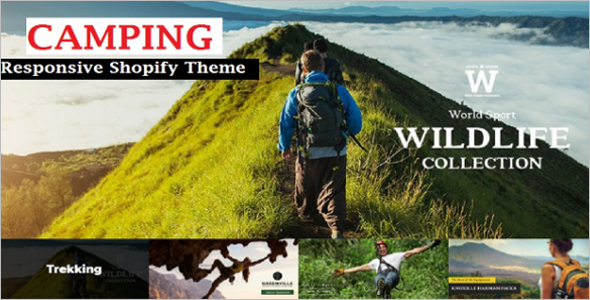 Camping Experience Shopify Theme