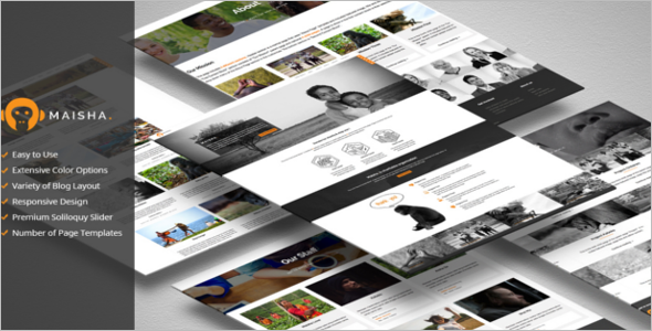 Charity Google Slider Template