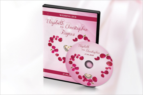 Classic Vintage Wedding CD Design