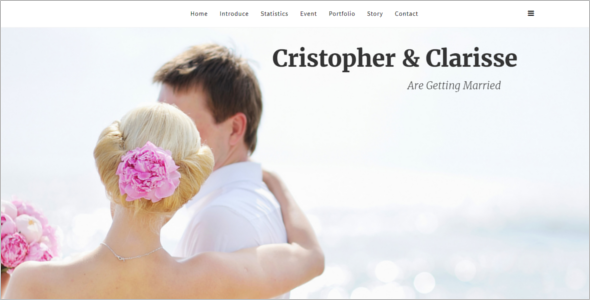 Classy Wedding Joomla Template