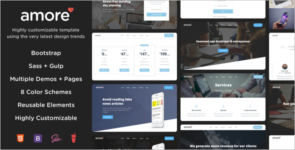 Cooperate Onpage Bootstrap Template