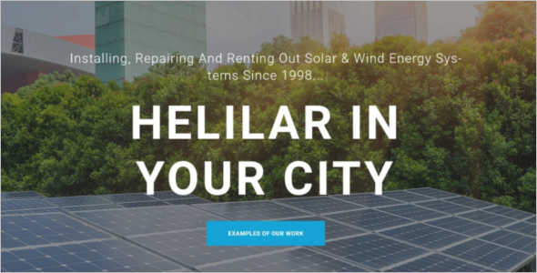 Corporate Renewable WordPress Template