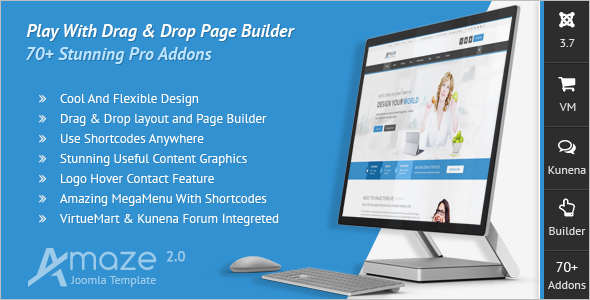 Creative Multi-Purpose Joomla Template