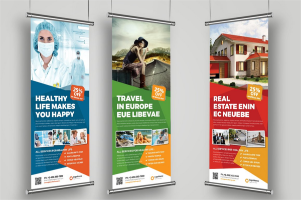Creative Roll-Up Banner Ideas