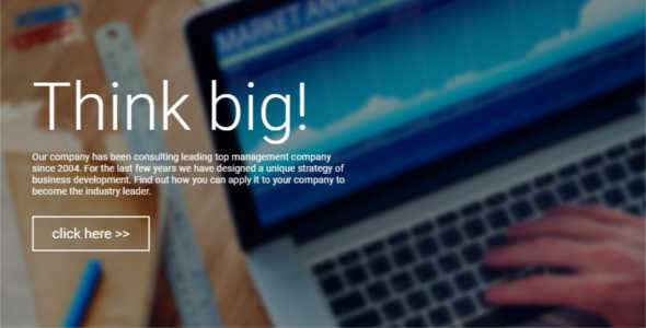Customize Consultant Website Template