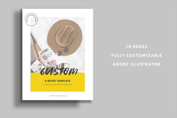 Customize E-Book Design