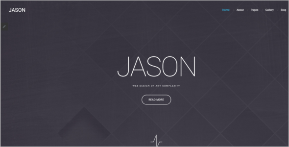 Designer Personal Portfolio Joomla Template