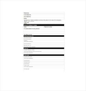 Downloadable Contact Form Outlook