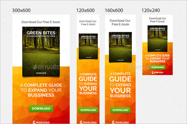 E-book Banner Ads Design