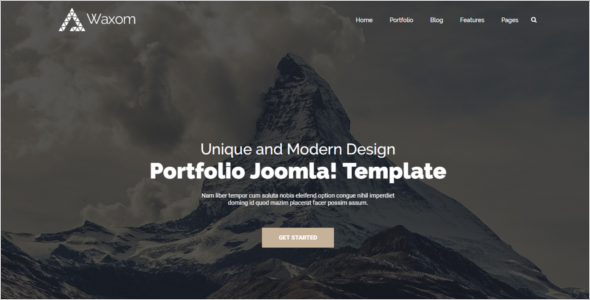 Elegant Business Joomla Template