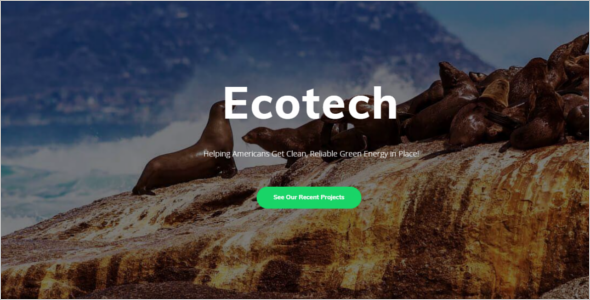 Elegant Technology WordPress Template