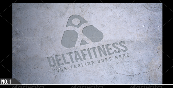 Grunge Realistic logo Background