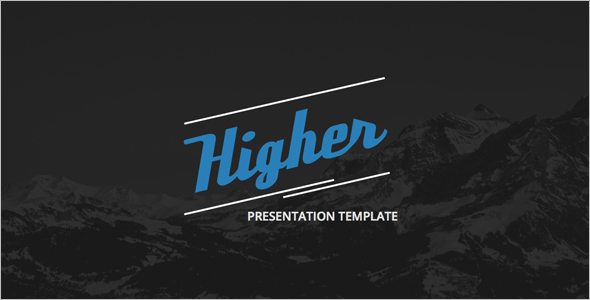 Higher Creative PowerPoint Template