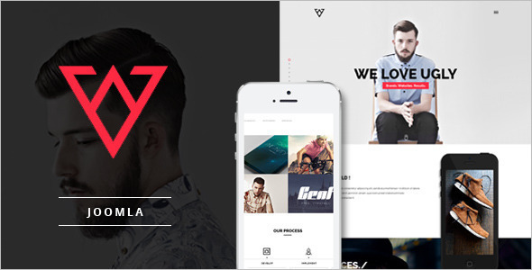 Joomla One Page Parallax TemplateÂ 