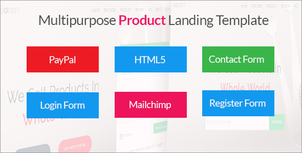 Landing Page Template Docket