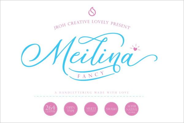 Minimal Fancy Font Design