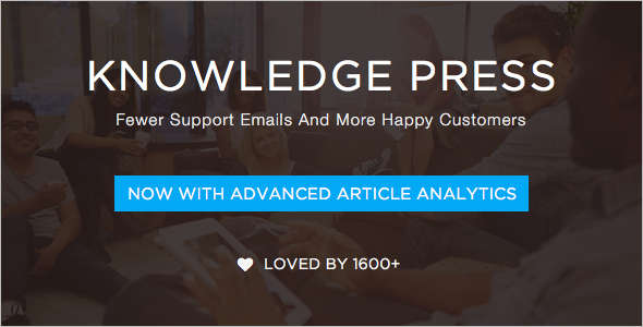 Modern Knowledge & Helpdesk Website Theme