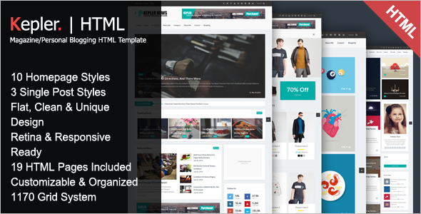Modern Magazine Html Template