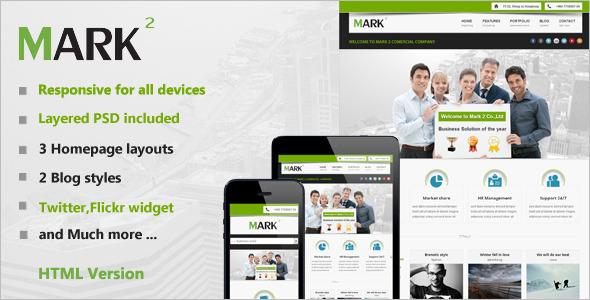 Modern Responsive Business Template