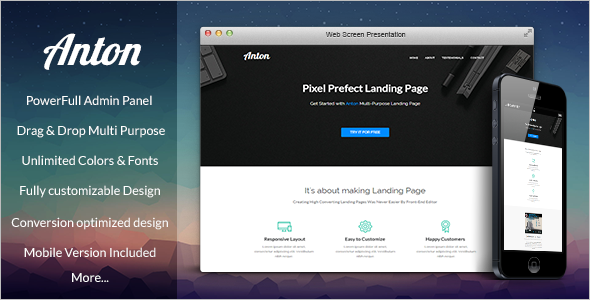 Multi-Purpose Pagewiz Responsive Template