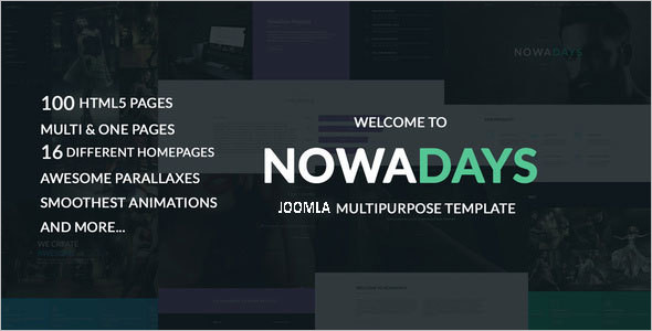 Multipage Creative Agency Joomla Theme