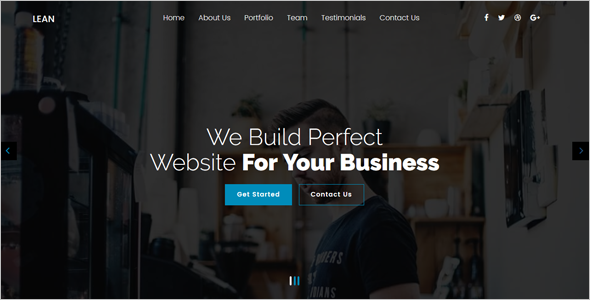 OnePage Joomla Website Template